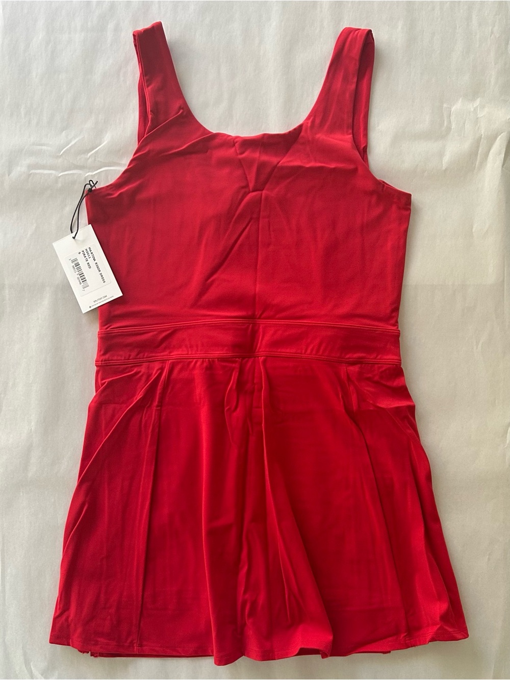 Splits59 Martina Rigor Mini Dress in Red, S NWT - Picture 15 of 16